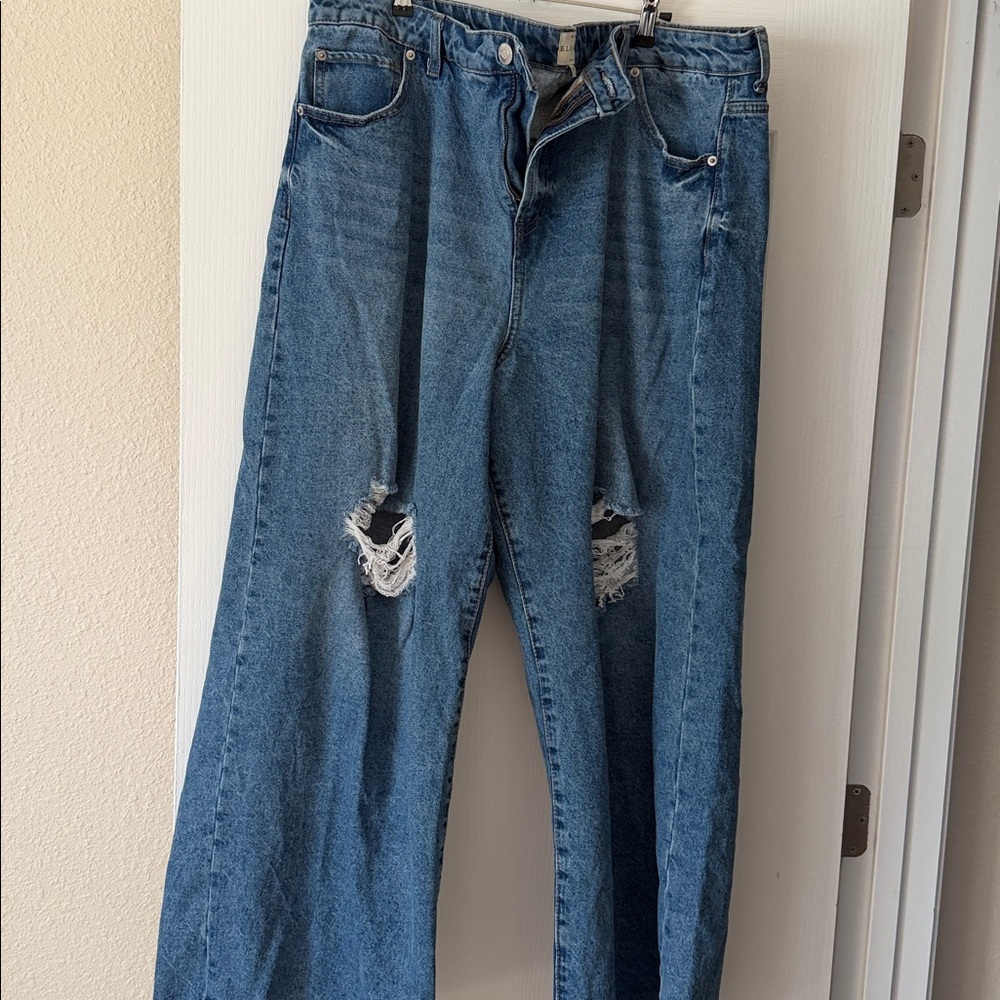 Eloquii Classic Blue Boyfriend Jeans